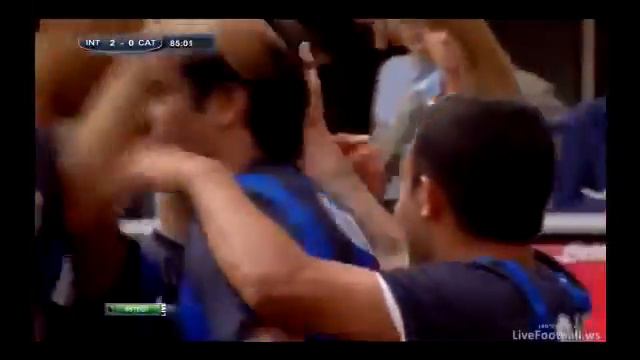 Inter[ 2-0 ]Catania Супер гол Паласио смотреть онлайн