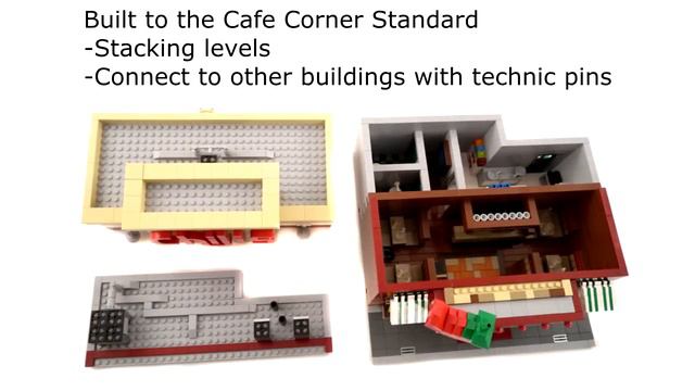 Lego Modular Building - Chili's Restaurant - Brickcitydepot смотреть онлайн