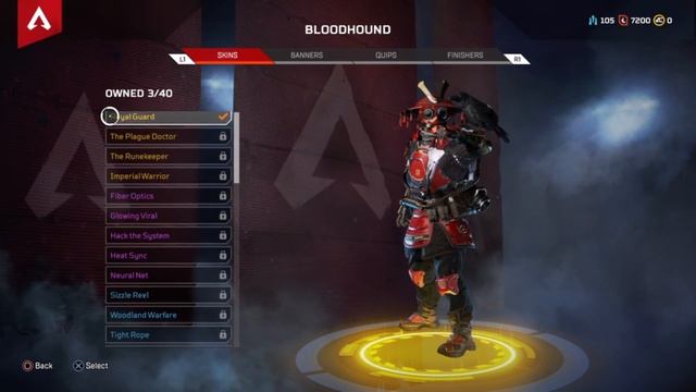 BLOODHOUND SKIN UNBOXING (INSANE LUCK) APEX LEGENDS смотреть онлайн