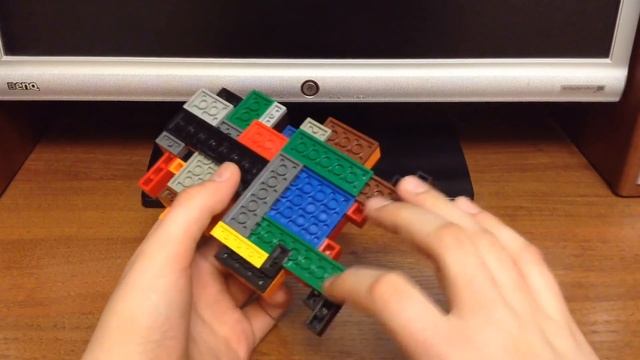 Пиксель арт Марио из Lego смотреть онлайн