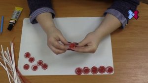 Мастер-класс Объемный цветок в технике квиллинг