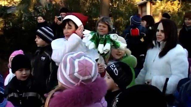Открытие "Усадьбы деда Зимника и бабы Завирухи" смотреть онлайн