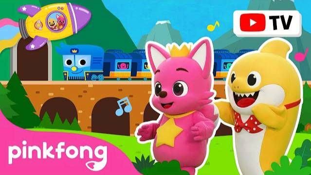 [4K] Let's Go! Choo Choo Train! | Dance Adventure | Kids Story & Cartoon | Pinkfong Baby Shark смотреть онлайн