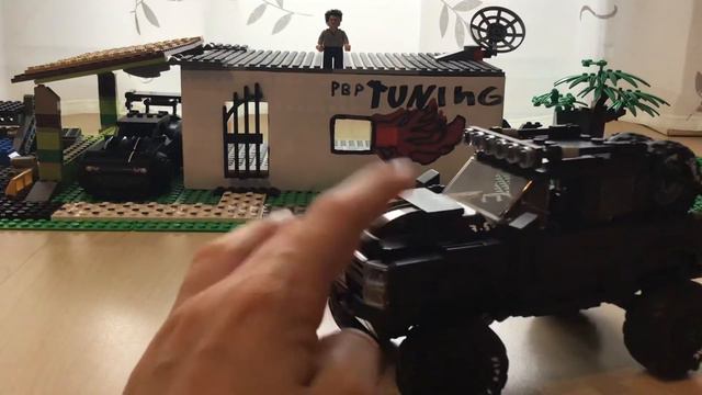 Lego Dodge Ram trx Baja und ein Lego Dodge Challenger demon liberty walk смотреть онлайн