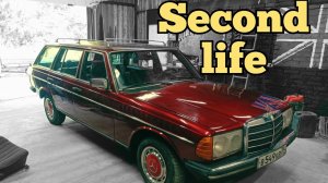 Дал старику второй шанс! Реставрация w123.
