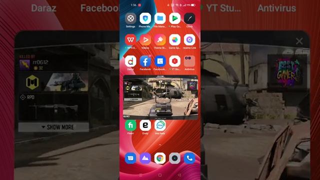 Call of duty mobile split screen gameplay in realme c17|COD| Battlefield Game|Call of duty mobile| смотреть онлайн