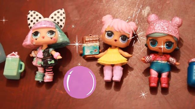 Принцесса Варвара и ее куклы ЛОЛ