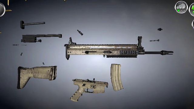 FN scar r разборка,сборка,стрельба смотреть онлайн