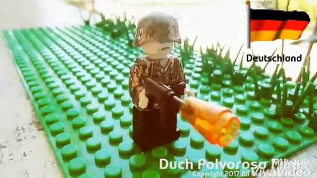Lego WW2 MP-40 Firing Test смотреть онлайн