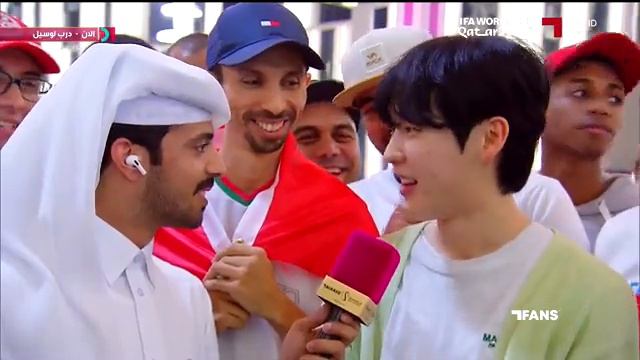 Funny Korean Fan speaking Arabia at FIFA Football world cup Qatar 2022 смотреть онлайн