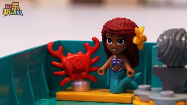 LEGO Disney 43213 The Little Mermaid Story Book【Stop Motion Animation】 смотреть онлайн