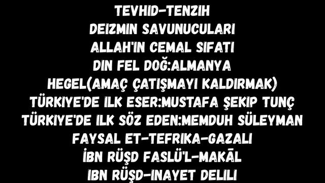 DİN FELSEFESİ TEST BİLGİLERİ смотреть онлайн