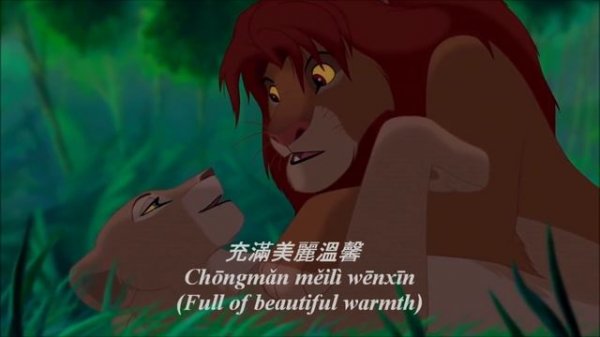 Can you feel the love tonight? Final Chorus Multi-language