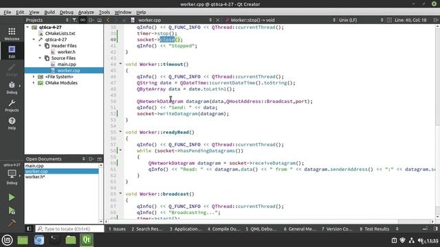 27. Threaded UDP смотреть онлайн