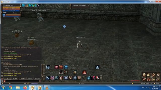 Lineage 2 -Shillien Knight-Tower of Insolence(6th Floor) смотреть онлайн