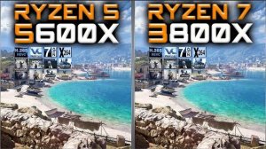 Ryzen 5 5600X vs Ryzen 7 3800X Benchmarks – 15 Tests 🔥