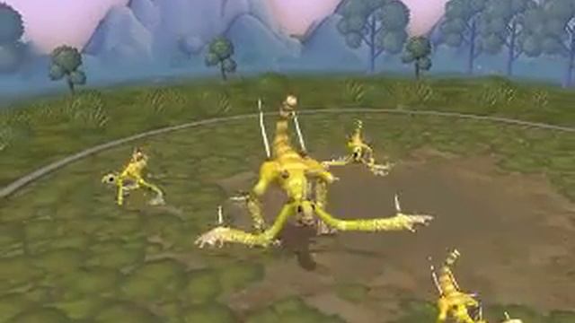The Crazy Tri-Lizard Spore Creature смотреть онлайн