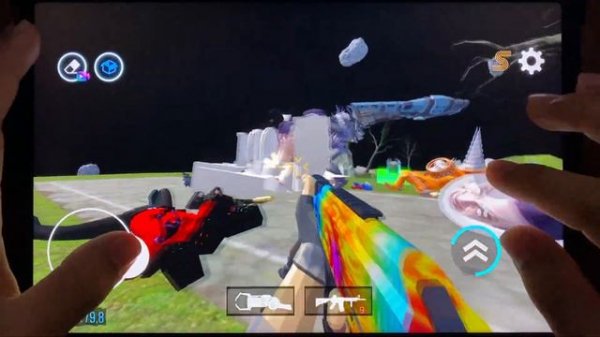 Sandbox In Space,Nextbots In Playgrounds,Nextbots Sandbox Smurfcat Garry's Mod Mobile ( Android )
