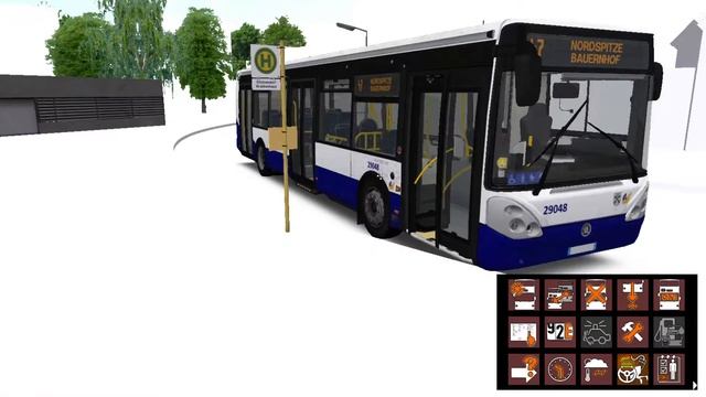 OMSI 2 Irisbus Citiles 12M New Model Омси 2 Маршрут 47 Family-village-Переулок дегелен (новая модел