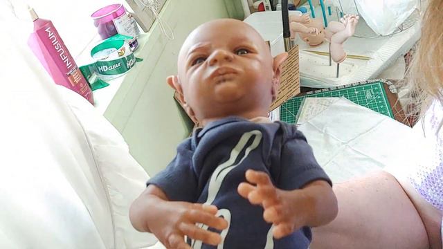 Fantasy Reborn Doll Box Packing Janus The Two-Faced Elf