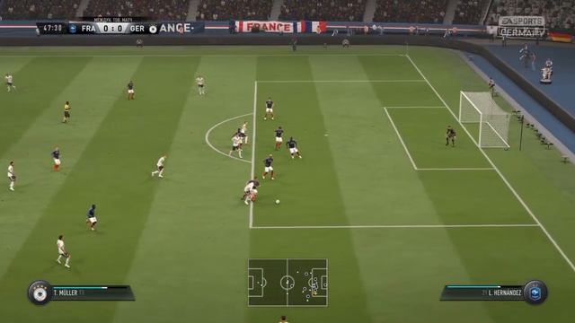 FIFA 19 Сборная Франции Сборная Германии Лига Наций 16.10.18