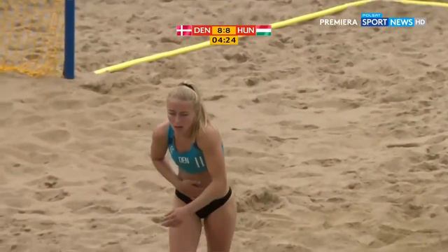 Women's Beach handball Game |Denmark vs Hungary смотреть онлайн