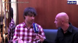 Александр Рыбак - Интервью на радио «RuBel» в Антверпене, Бельгия.