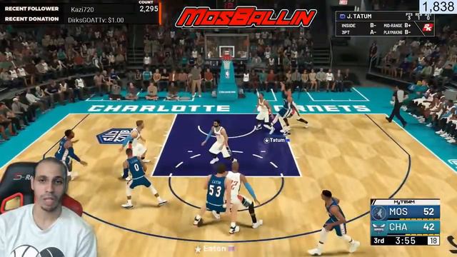 DOMINATION REWARD 7'4 CHEAT CODE MARK EATON TRIPLE DOUBLE NBA 2K19 GAMEPLAY! смотреть онлайн