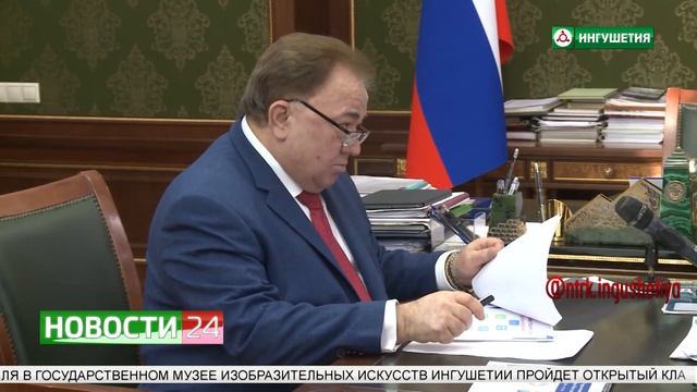 Калиматов обсудил работу ЦУР с Магомедом Мальсаговым. смотреть онлайн