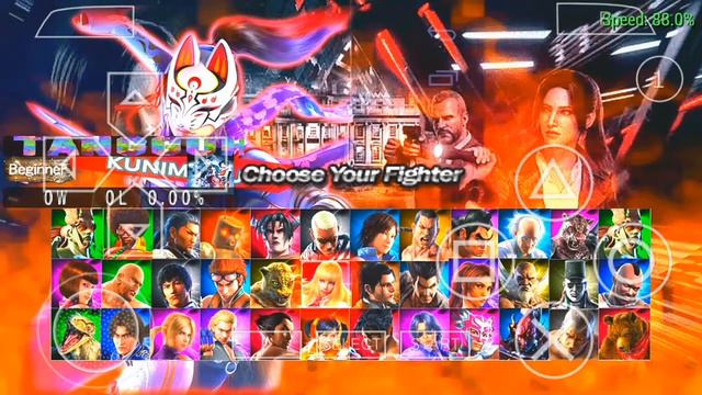 Tekken Dark Resurrection Mod Texture Tekken7 PPSSPP Android/IOS