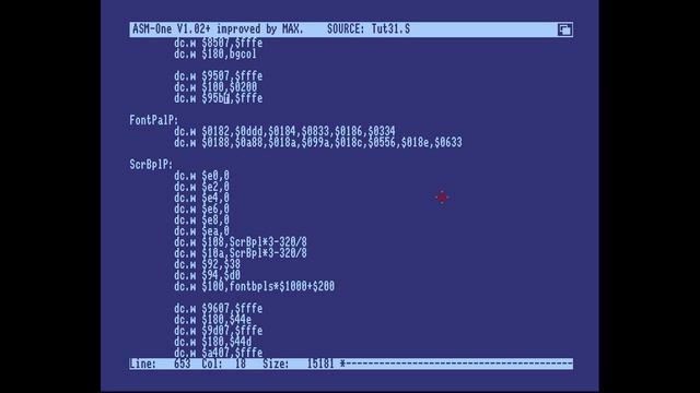 Amiga Hardware Programming 31 - Coppershades, slower bounce смотреть онлайн