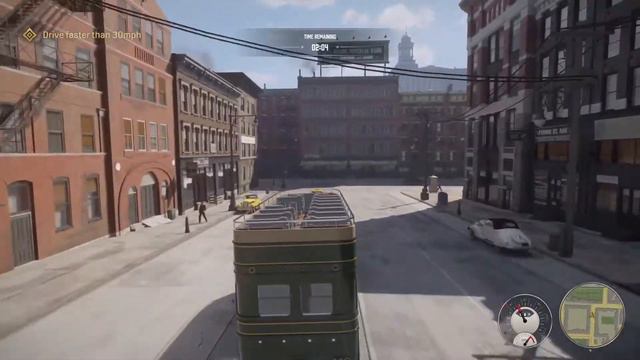 Mafia Definitive Edition. Moderate velocity. Bomb on the Bus. смотреть онлайн