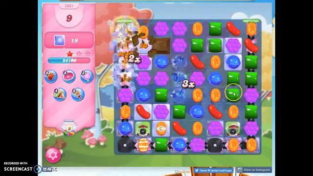 Candy Crush Level 2061 Audio Talkthrough, 3 Stars 0 Boosters смотреть онлайн