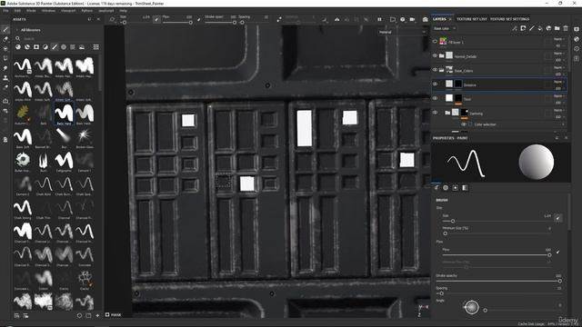 18. Texturing Our Trim Sheet Part4 смотреть онлайн