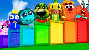 ВЫБЕРИ ПОРТАЛ СМЕШАРИКИ ГУБКА БОБ ГОЛОВОЛОМКА 2 ЛУНТИК В МАЙНКРАФТ