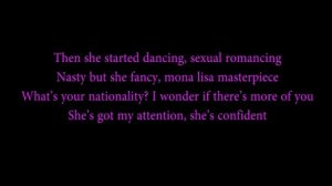 Justin Bieber   Confident ft  Chance The Rapper Lyrics On Screen