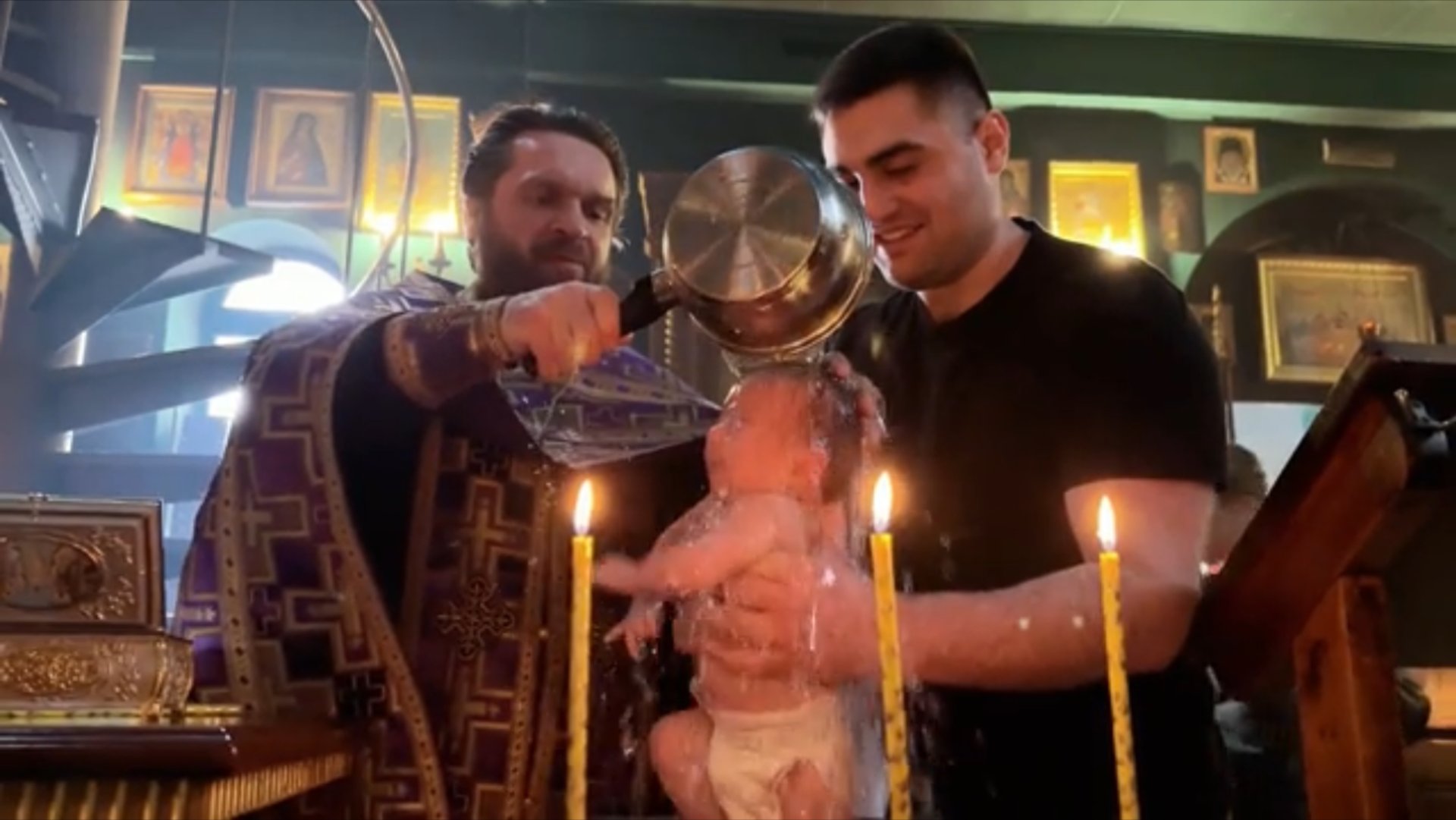 Таинство крещения смотреть онлайн