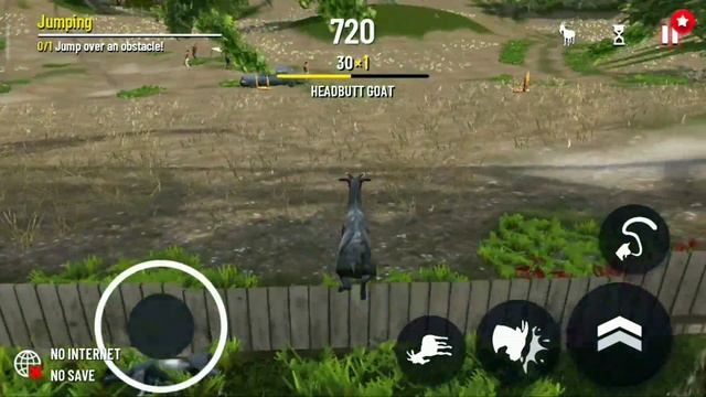 Goat Simulator Free - Gameplay - Android / IOS смотреть онлайн