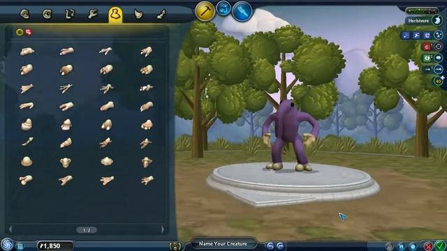 Making an Alien in the Spore Creature Creator смотреть онлайн