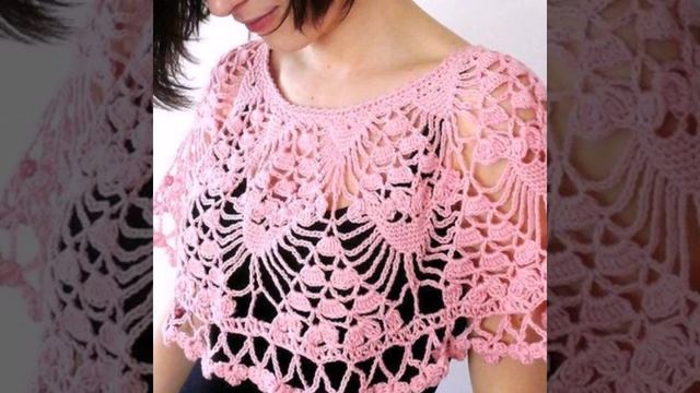 Very gorgeous and innocent Brazilian women style see through look summer crochet top blouse& shirts смотреть онлайн