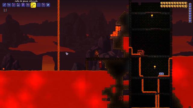 GUÍA DE CÓMO PESCAR EN LAVA EN TERRARIA смотреть онлайн