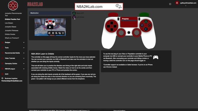 NBA 2K24 Best Jumpshot Timing + Dribble Moves Practice Tool- How to Shoot + Dribble смотреть онлайн