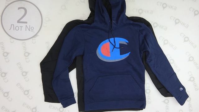 CHAMPION hoodies 2,сток одежда оптом смотреть онлайн