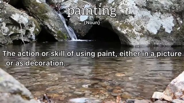 Painting Meaning : Definition Of Painting