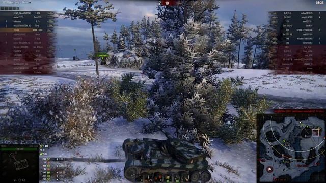 AMX 13 90, Заполярье, Стандартный бой смотреть онлайн