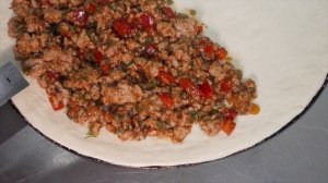 Кальцоне С рубленным мясом