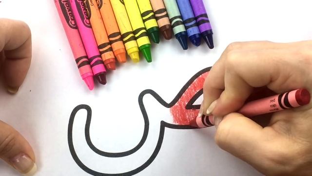 Crayola Crayon Colors كرايولا تلوين الألوان Arabic Alphabet Letters الحروف الأبجدية العربية смотреть онлайн