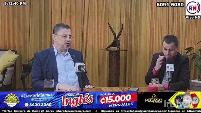 ENTREVISTA DE MARVIN ROJAS A DON RODRIGO CHAVES ROBLES 2023 смотреть онлайн