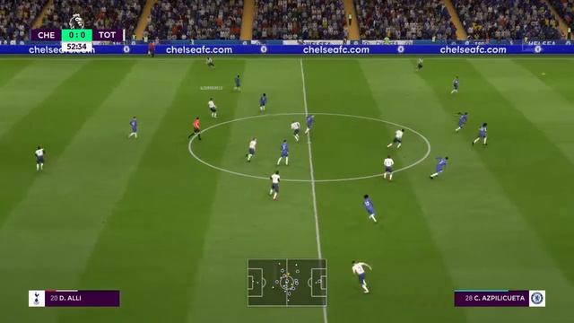 Челси Тоттенхэм Кубок Англии полуфинал FIFA19