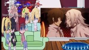 Реакция про героев на учеников Юэй - Дазай Осаму и Федор Достоевский 2 часть (проды не будет, сорри